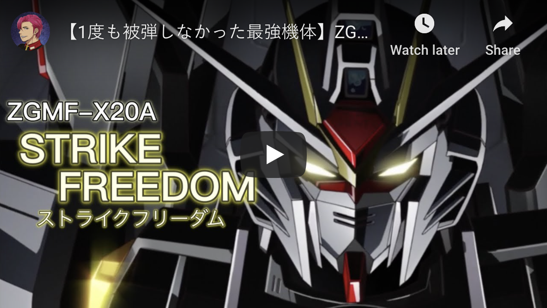 ストライクフリーダムガンダムの名前について エンデュリングフリーダム Enduring Freedomにはできなかったのか タートルズ トラックス